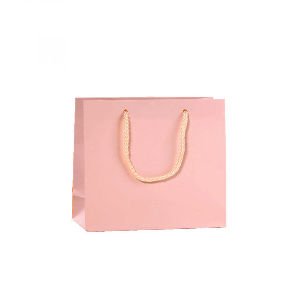 Bolsas de papel de fondo ancho para tiendas de reparto y pastelería