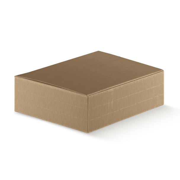 Horizontal corrugated cardboard bottle boxes