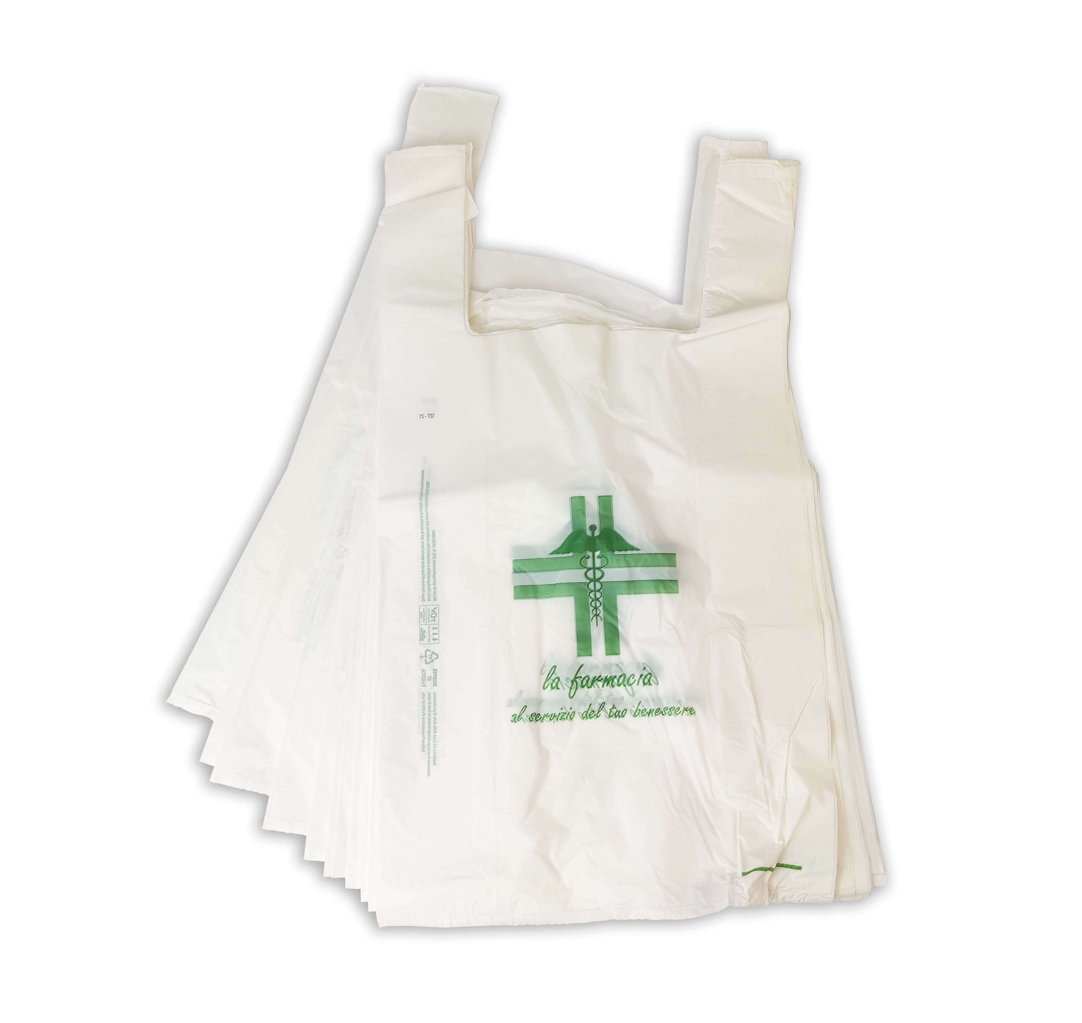 Biodegradable and compostable bags for pharmacies