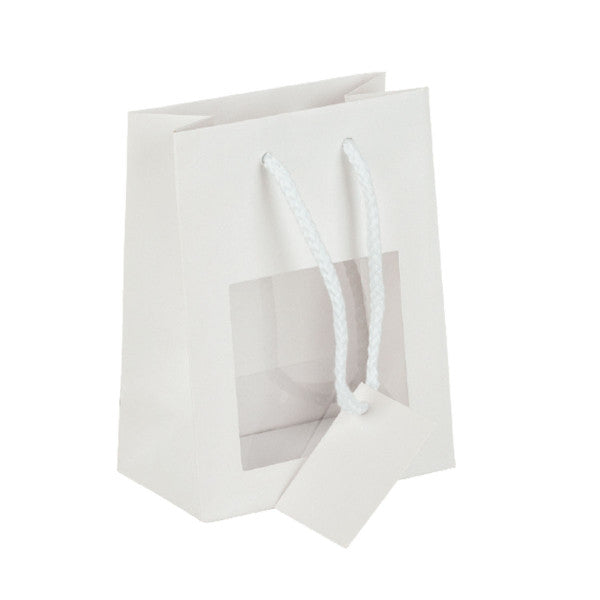 Mini shopper lusso con finestra