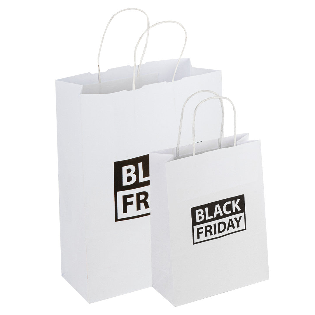 BLACK FRIDAY paper shopping bags